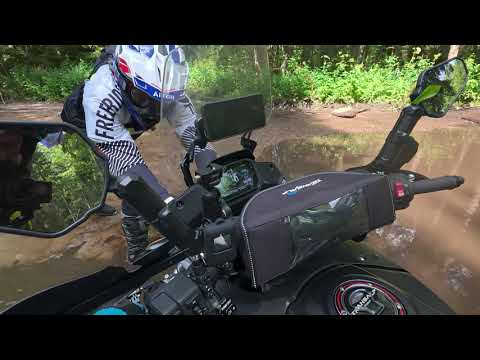 Видео: Лайт выезд на бездор. На  Honda XL750 Transalp.