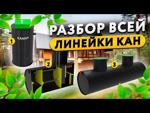 Видео: Септики KANN преимущества и недостатки всей линейки