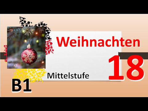 Видео: Все о Weihnachten. Слова и текст про Рождество.Самый понятный курс немецкого. #учитьнемецкий