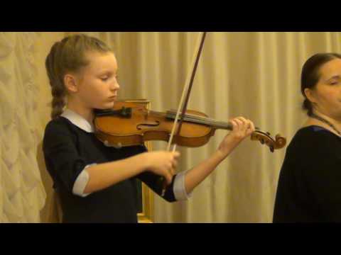 Видео: Попова Катерина Концерт ля минор 2 3 части Бах, скрипачка Катерина Попова