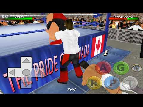 Видео: Новые приёмы и бой 2 на 2! Прохождение карьеры Wrestling Revolution 3D#2