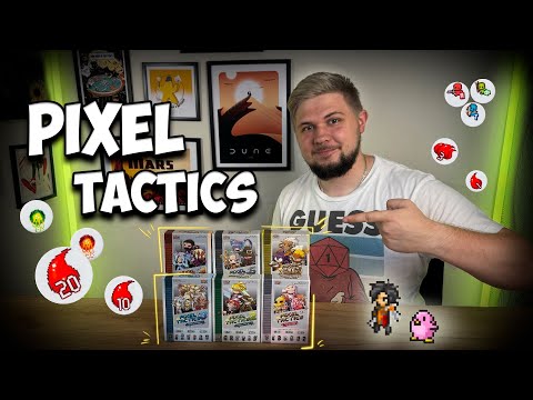 Видео: Серия игр Pixel Tactics | Обзор игры | | Настолки в деталях | Pixel Tactics |