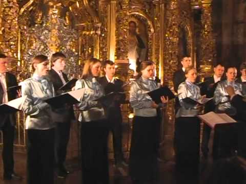 Видео: Хор "София"- П.Чесноков:" Херувимская песнь "