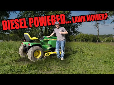 Видео: Покупка и ремонт самой крутой газонокосилки в мире!