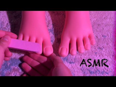 Видео: АСМР Педикюр / Шепот / Массаж ног