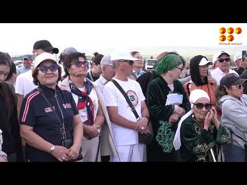 Видео: Мемориал Жарылгап-батыру поставили в селе Егиндыбулак Карагандинской области