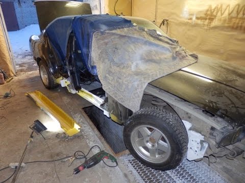 Видео: BMW-525 Е-34 варим вечные поддомкратники