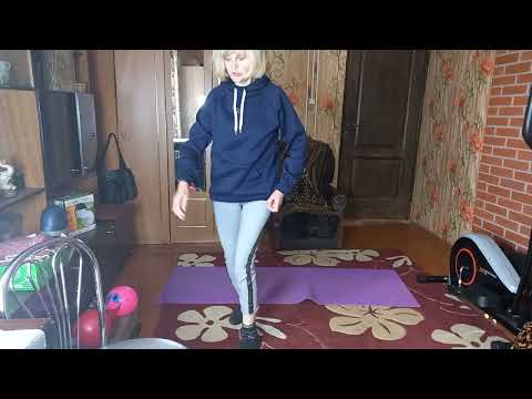 Видео: 2г.11мес. После инсульта. Как я училась сгибать ногу стоя.