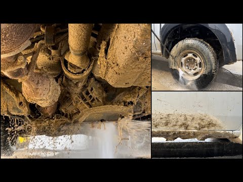 Видео: Как мыть SUPER MUDDY FORD RANGER ?💦 Мойка высокого давления! #удовлетворяет #асмр