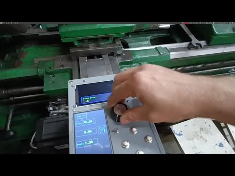 Видео: Часть 4. Самодельный ЧПУ на токарный станок ЛТ10-М. Первые испытания и доработки ПО
