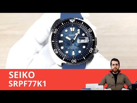 Видео: НОВАЯ КОРОЛЕВСКАЯ ЧЕРЕПАХА / SEIKO SRPF77K1 (НОВИНКА 2021 ГОДА)