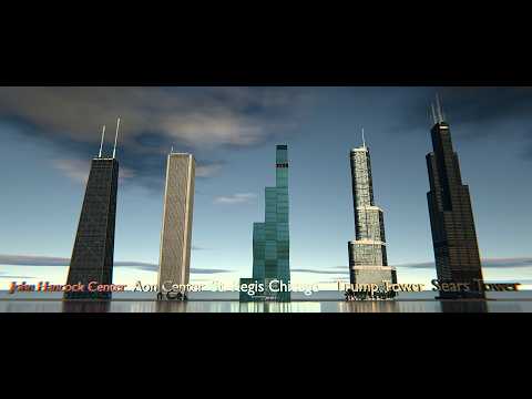Видео: «Титаны небоскребов Чикаго»: 5 самых высоких небоскребов, устанавливающих рекорды