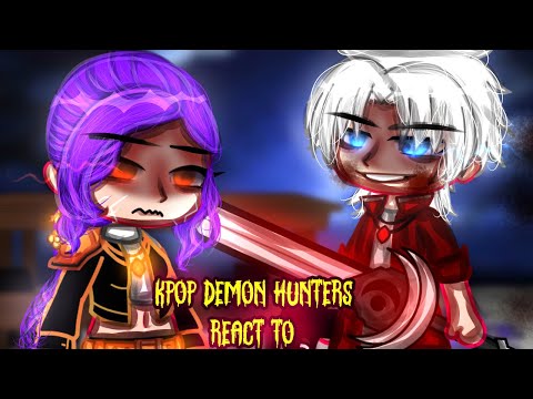 Видео: Реакция охотников на демонов K-pop на DMC 5 || DANTE || DMC || Gacha React