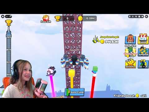 Видео: 🧗 Играю в  Climb and Jump Tower Roblox