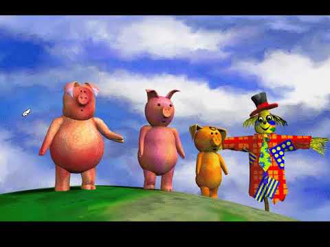 Видео: Три поросёнка (игра для ПК)