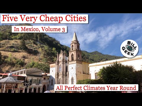 Видео: Самые дешёвые места для жизни в Мексике | Лучший климат в Мексике