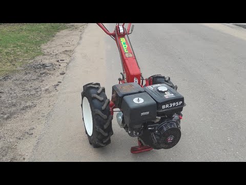Видео: Мотоблок Агро с двигателем Brait 13л.с..