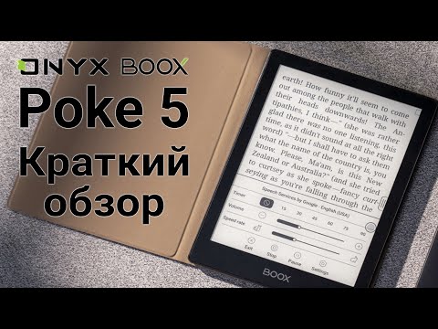 Видео: Небольшой обзор ONYX BOOX Poke 5.