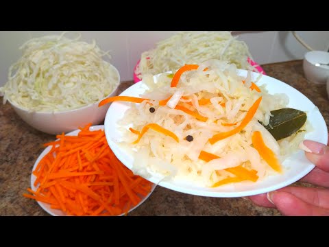 Видео: Это Самый Вкусный Рецепт Квашеной Капусты! Я Готовлю Только Так!
