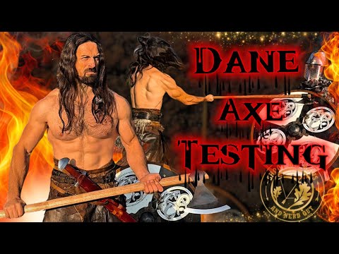 Видео: Какова истинная режущая сила этого массивного двуручного топора?