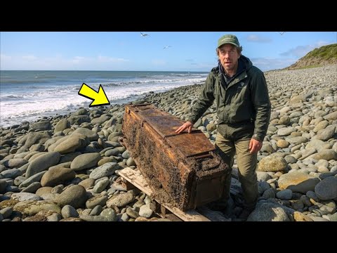 Видео: Рыбак нашёл гроб на берегу моря. Когда он открыл его, то разрыдался!