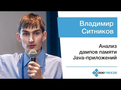 Видео: Владимир Ситников — Анализ дампов памяти Java-приложений