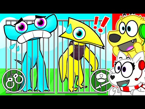 Видео: Убегите от ВСЕХ СЕКРЕТНЫХ МОНСТРОВ в Rainbow Friends 2 Hide & Seek