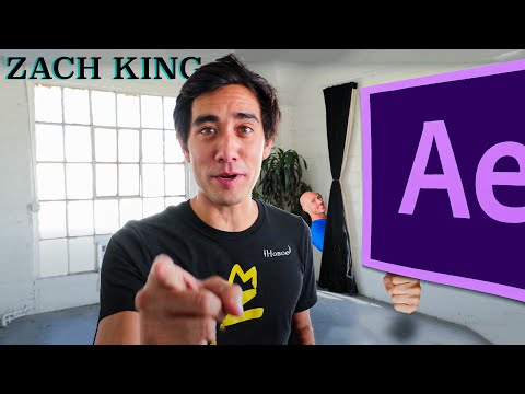 Видео: ЗАК КИНГ В Adobe After Effects