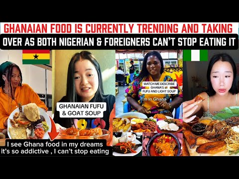 Видео: Ганская кухня сейчас в тренде и завоевывает популярность, так как нигерийцы и иностранцы не могут...