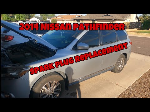 Видео: Замена свечей зажигания Nissan Pathfinder 2014 года