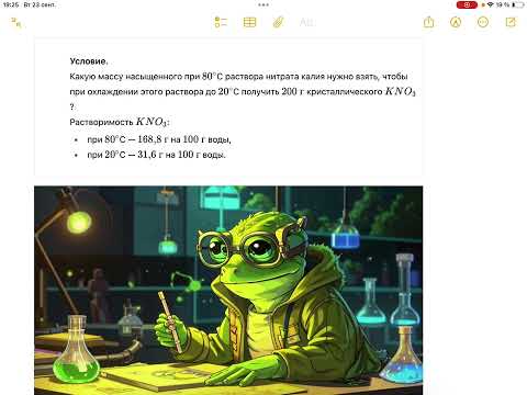 Видео: Подготовка к ОГЭ и ЦТ по химии. Задача на растворимость. Лицей БГУ. 