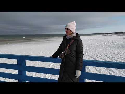 Видео: МОРЕ ЗАМЕРЗЛО! Замерзшее балтийское море.  Зеленоградск февраль 2021