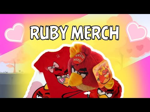 Видео: МЕРЧ ANGRY BIRDS С РУБИ | ТОВАРЫ С РУБИ!