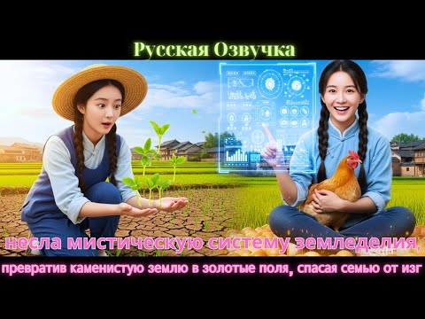Видео: несла мистическую систему земледелия, превратив каменистую землю в золотые поля, спасая семью от изг