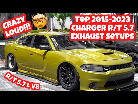 Видео: Лучшие выхлопные системы Dodge Charger R/T 5.7 2015–2023 годов