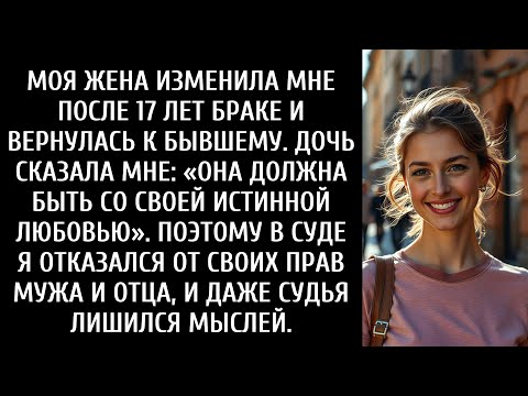 Видео: МОЯ ЖЕНА ИЗМЕНИЛА МНЕ ПОСЛЕ 17 ЛЕТ БРАКА И ВЕРНУЛАСЬ К БЫВШЕМУ. МНЕ РАССКАЗАЛА ДОЧЬ