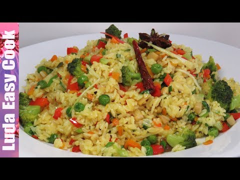 Видео: ВКУСНЫЙ ГАРНИР ИЗ РИСА и овощей на сковороде БЫСТРО И ПРОСТО | VEGAN FRIED RICE recipe