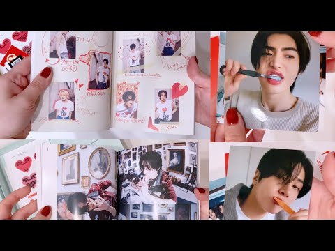 Видео: распаковка enhypen "romance: untold" и "romance: daydream" c подписанной открыткой