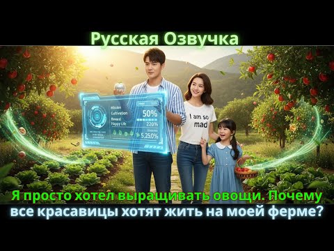 Видео: Я просто хотел выращивать овощи. Почему все красавицы хотят жить на моей ферме?