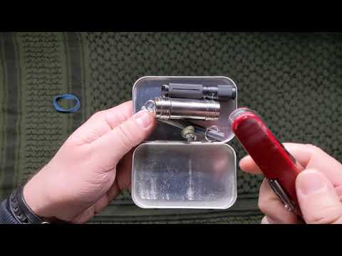 Видео: Что помещается в коробку ALTOIDS и мой комплект EDC / What fits in an ALTOIDS box and my EDC kit.