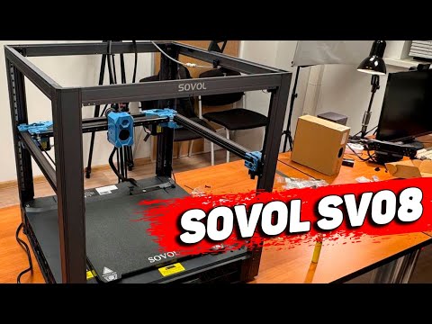 Видео: Sovol SV08 - плюсы, минусы, опыт эксплуатации 3д Принтера