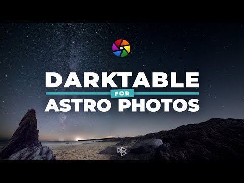 Видео: Невероятно! DarkTable вытаскивает Млечный Путь из кромешной тьмы