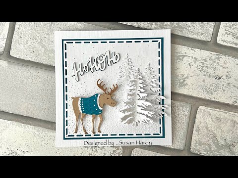 Видео: Легко.. Потрясающая рождественская открытка