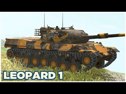 Видео: Leopard 1 • 8.3К УРОНА • 7 ФРАГОВ • WoT Blitz