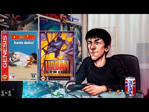 Видео: Сега Мега Гаунтлет #1-1: Tom & Jerry - Frantic Antics, Urban Strike