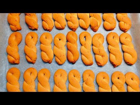 Видео: Кулуракья портокалю 🍊 / Постное апельсиновое печенье / Греческая кухня / Просто и вкусно 😋