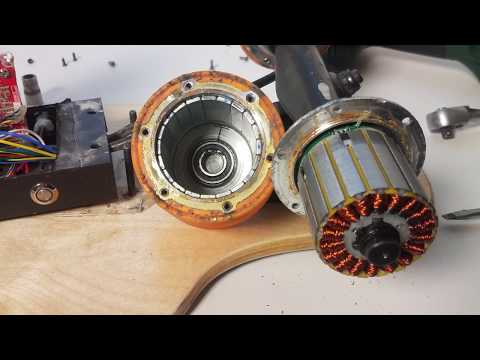 Видео: Что внутри электроскейта с алиэкспресс.  what's inside the Electric Skateboard, eboards