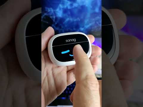 Видео: Bluetooth наушники Sanag S3 Pro с интерактивным сенсорным экраном