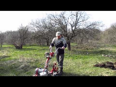 Видео: Мотоблок Мотор Сич. Как пахать в свал?