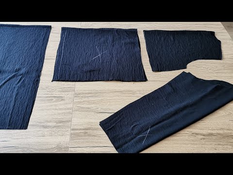 Видео: 🔥 Любой может сшить это потрясающее платье - без шитья платья 💥